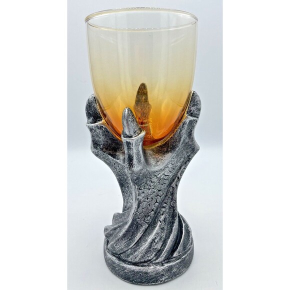 Game Of Thrones Dragon Claw Goblet Drinking Glass House of the Dragon Chalice 9” - Picture 1 of 11